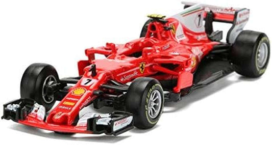 Bburago 2017 Ferrari Racing Formula 1 F1 SF70H #7 Kimi Raikkonen 1/43 Diecast Model Car 36805 KR