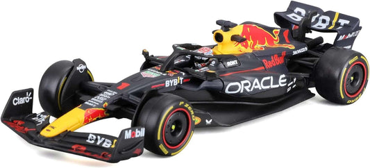 Bburago 1:43 Race Oracle Red Bull Racing RB19 (2023) W/Driver - Verstappen #1