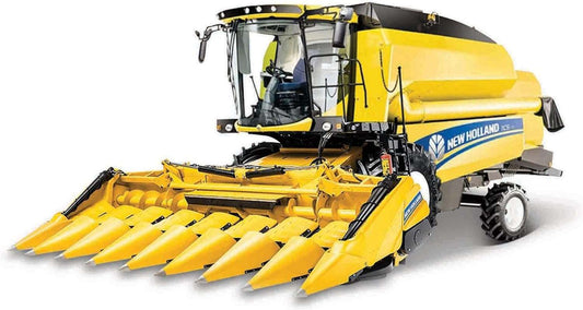 Bburago Agricultural Model New Holland Combine Harvester for Maize Ready Model Agricultural Model